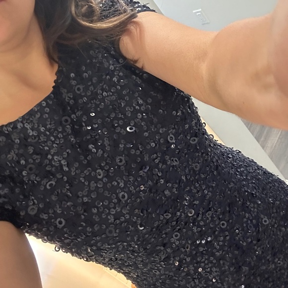 Adrianna Papell Short Sleeve Dress Size 2Petite - Picture 7 of 10